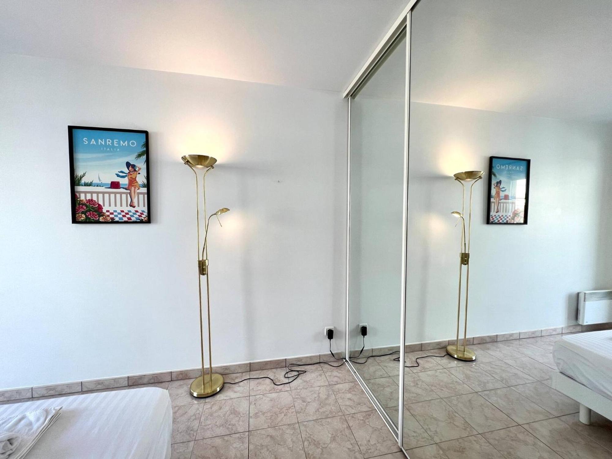 'Le Victoria Beach' Vue Mer Plein Centre, Spacieux Menton Eksteriør bilde